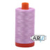 2515 Light Orchid, hilo de algodón Aurifil de 50 wt, bobina grande