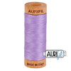Bobina de hilo de algodón Aurifil 80 wt, color violeta 2520||color: 2520 Violeta