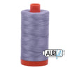 2524 Grey Violet Aurifil Cotton 50wt Large Spool||color:2524 Grey Violet