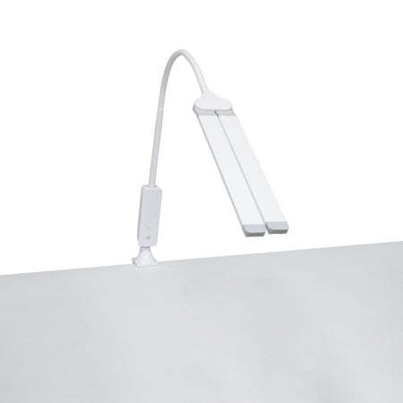 Artograph Split Bar Lamp with Table Clamp White