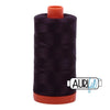 2570 Aubergine Aurifil Cotton 50wt Large Spool||color:2570 Aubrgine