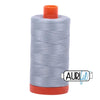 2612 Artic Sky Aurifil Cotton 50wt Large Spool||color:2612 Artic Sky