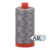 2625 Artic Ice, hilo de algodón Aurifil de 50 wt, bobina grande