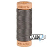 2630 Peltre oscuro, hilo de algodón Aurifil de 80 wt en bobina||color: 2630 Peltre oscuro