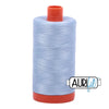 2710 Light Robins Egg Aurifil Cotton 50wt Large Spool||color:2720 Light Robins Egg