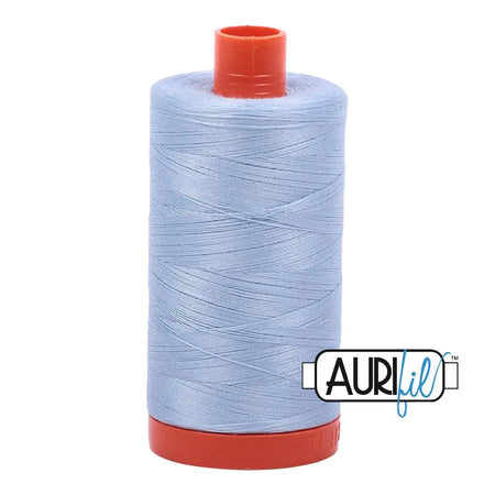 2710 Light Robins Egg Aurifil Cotton 50wt Large Spool||color:2720 Light Robins Egg
