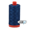 2783 Medium Delft Blue Aurifil Cotton 50wt Large Spool||color:2783 Medium Delft Blue