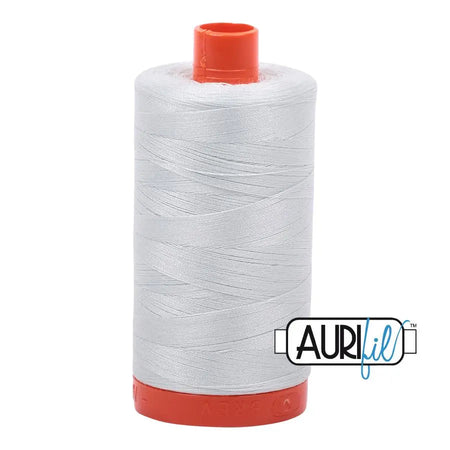 2800 Mint Ice Aurifil Cotton 50wt Large Spool||color:2800 Mint Ice