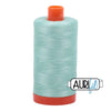 2830 Mint Aurifil Cotton 50wt Large Spool||color:2830 Mint