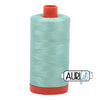 2835 Mint medio Aurifil Algodón 50wt Bobina grande||color:2835 Mint medio