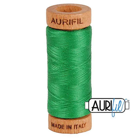 2870 Green Aurifil Cotton 80wt Spool||color:2870 Green