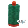 2870 Green Aurifil Cotton 50wt Large Spool||color:2870 Green
