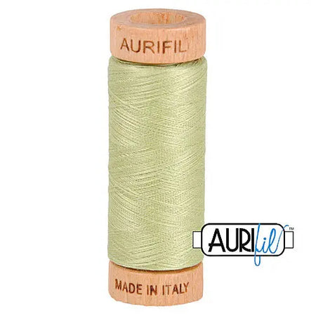 2886 Light Avocado Aurifil Cotton 80wt Spool||color:2886 Light Avacado