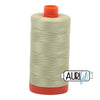 2886 Aguacate claro Aurifil Algodón 50wt Bobina grande||color:2886 Aguacate claro