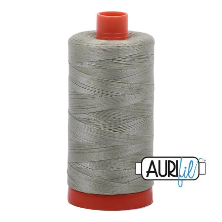 2902 Verde laurel claro Aurifil Algodón 50wt Bobina grande||color:2902 Verde laurel claro