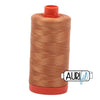 2930 Golden Toast Aurifil Algodón 50wt Bobina grande||color:2930 Golden Toast