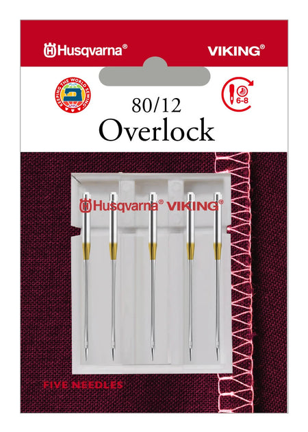 HUSQVARNA® VIKING® Overlock Needles Size 80/12 5-Pack -- Product Image