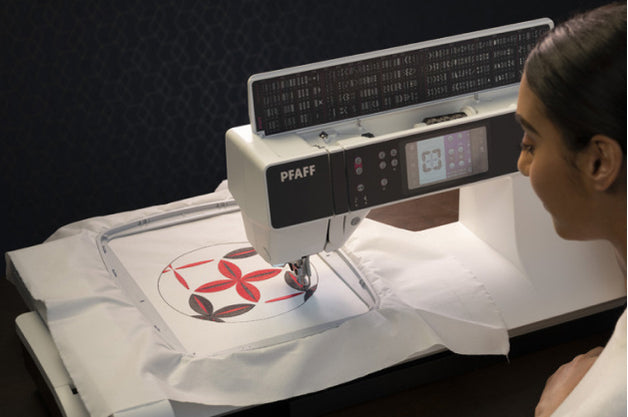 Broderie à la machine