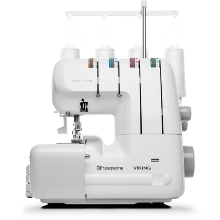HUSQVARNA® VIKING® AMBER™ S | 100 Overlock Machine -- Product Image