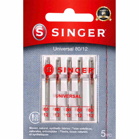 SINGER® Universal Needles 80/12 5-Pack -- Product Image