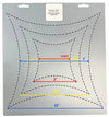 Plantilla de acolchado Curvy Square 5"/8"/11