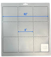 9 Patch 12" Quilt Stencil
