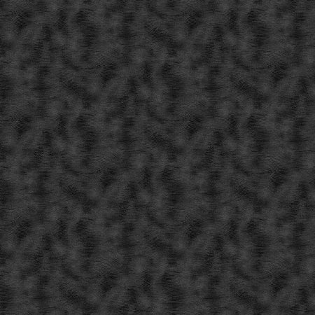 Forro para colcha de 118 pulgadas de ancho, color carbón, de algodón para acolchar «Equipoise Blender», negro