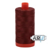 4012 Marrón cobre Aurifil Algodón 50wt Bobina grande||color:4012 Marrón cobre