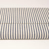 Tela de ropería Roc-lon 100 % algodón, 44/45", vendida por yardas, a rayas azul marino