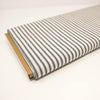 Tela de ropería Roc-lon 100 % algodón, 44/45", vendida por yardas, a rayas azul marino