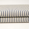 Tela de ropería Roc-lon 100 % algodón, 44/45", vendida por yardas, a rayas azul marino