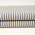Tela de ropería Roc-lon 100 % algodón, 44/45", vendida por yardas, a rayas azul marino