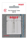 PFAFF® Twin Universal Needle 1.6mm Size 80/12 1-Pack -- Product Image