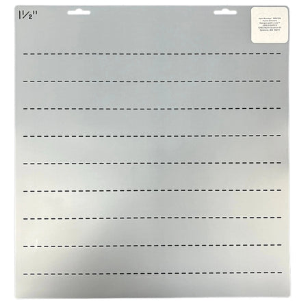 1 1/2" Straight Lines 9" Quilt Stencil