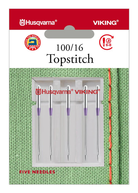 HUSQVARNA® VIKING® Topstitch Needles Size 100/16 5-Pack -- Product Image