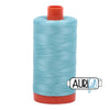 5006 Turquesa claro Aurifil Algodón 50wt Bobina grande||color:5006 Turquesa claro