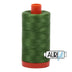 5018 Dark Green Grass Aurifil Cotton 50wt Large Spool