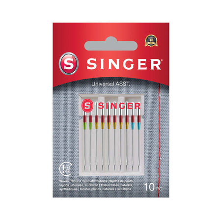 Aiguilles universelles SINGER® Tailles assorties 10-Pack -- Image du produit