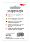PFAFF® Twin Universal Needle 1.6mm Size 80/12 1-Pack -- Product Image