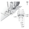Prensatelas transparentes PFAFF® de 1/4 de pulgada para sistema IDT™ -- Imagen del producto