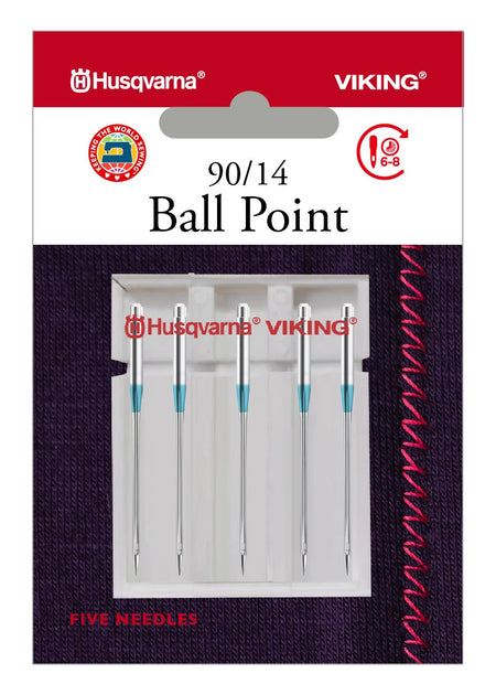 HUSQVARNA® VIKING® Ball Point Needles Size 90/14 5-Pack -- Product Image