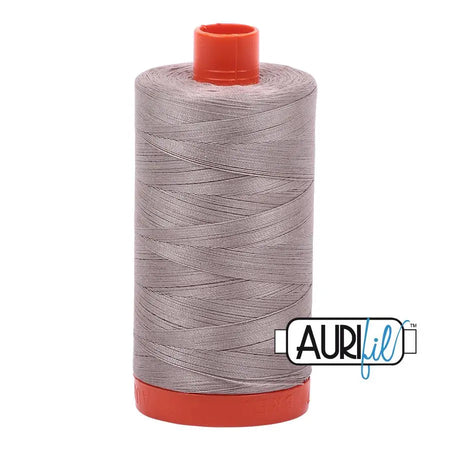 6730 Steampunk Aurifil Cotton 50wt Large Spool||color:6730 Steampunk