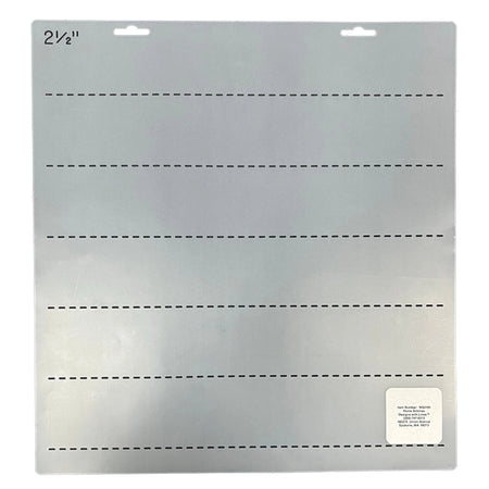 2 1/2" Straight Lines 14" Quilt Stencil