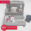 Máquina de coser SINGER® Heavy Duty con mesa de extensión -- Imagen del producto