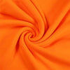 Solid Polar Fleece Fabric - Sold by the Yard||color:Orange