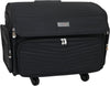 Maleta plegable con ruedas para guardar la máquina de coser Everything Mary XL de 4 ruedas, color negro