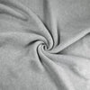 Solid Polar Fleece Fabric - Sold by the Yard||color:Heather Gray