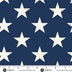Andover Fabrics Americana Large Star Blue 108" Cotton Wideback Fabric per yard