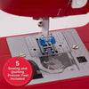 The SINGER® Classic Red Sewing Bundle -- Product Image