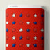Tejido «8-Bit Stars Red Pop Stars QC Cotton 44/45», por yarda